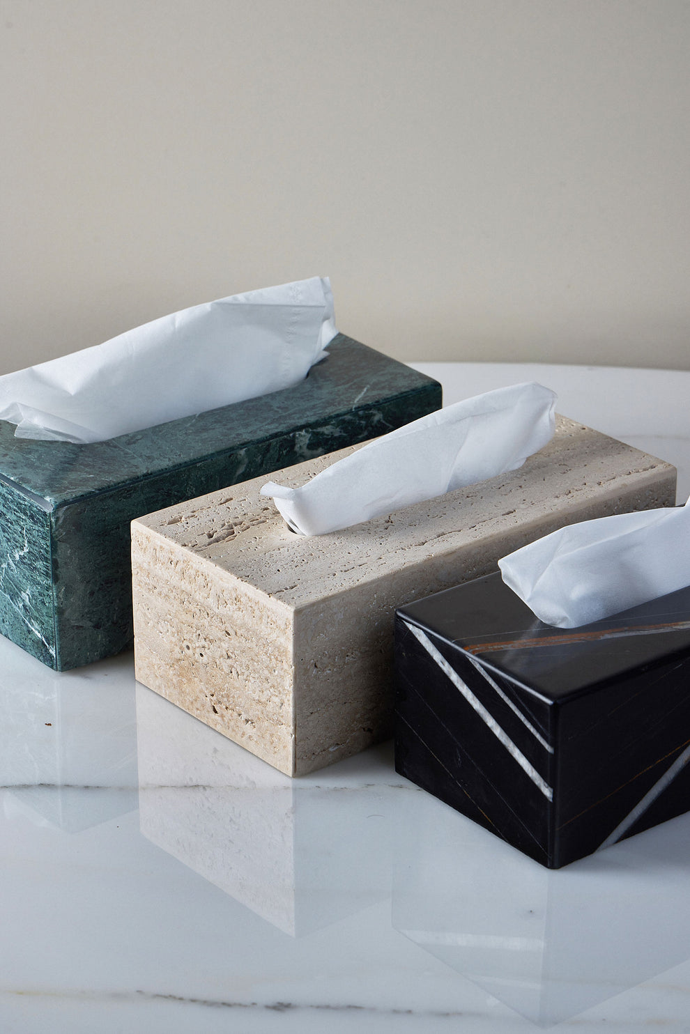 Rectangular Tissue Box – Maison Marbre